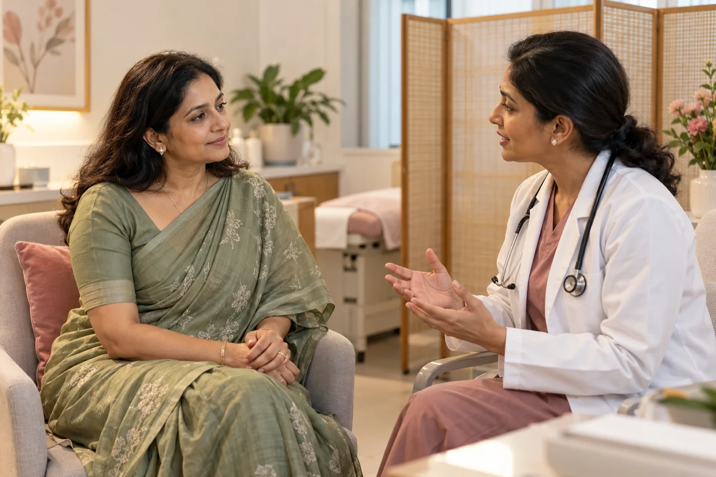 Indian women and symptoms