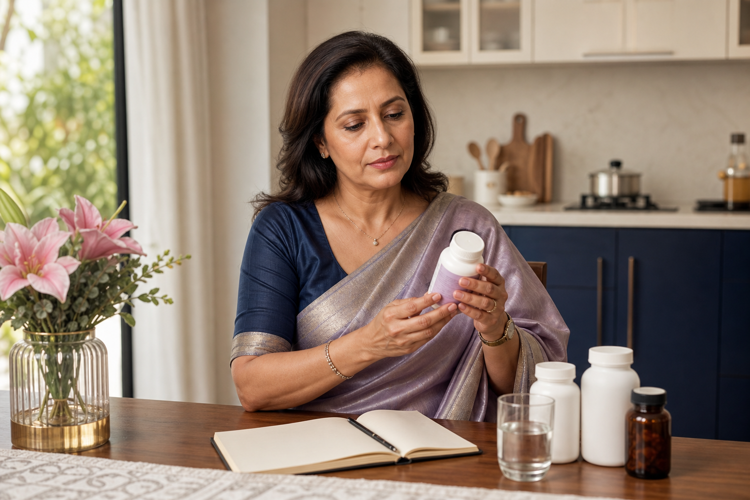 Indian women and supplements